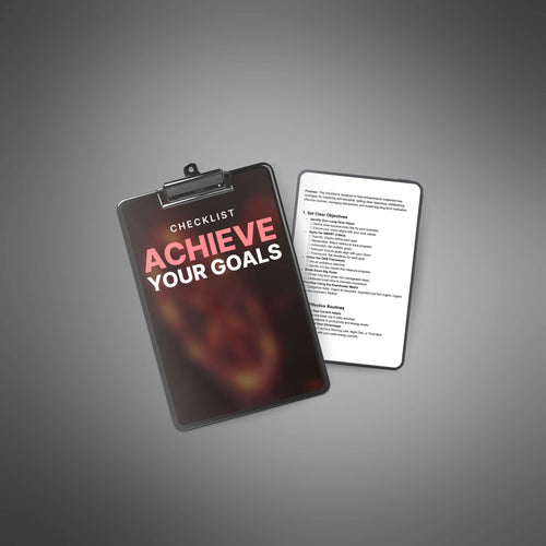 Achieve Your Goals (Checklist)